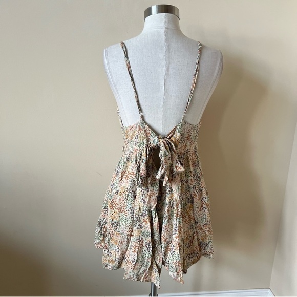 Storia floral Bow Tie Back Mini dress 17792 - Picture 6 of 10